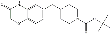 Tert-butyl4-((3-oxo-3,4-dihydro-2H-benzo[b][1,4]oxazin-6-yl)methyl)piperidine-1-carboxylate