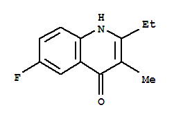 4(1H)-Quinolinone,2-ethyl-6-fluoro-3-methyl-