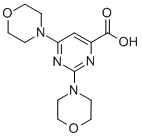 2,6-DIMORPHOLIN-4-YLPYRIMIDINE-4-CARBOXYLICACID