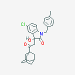 5-chloro-3-hydroxy-1-(4-methylbenzyl)-3-(2-oxo-2-tricyclo[3.3.1.1~3,7~]dec-1-ylethyl)-1,3-dihydro-2H-indol-2-one