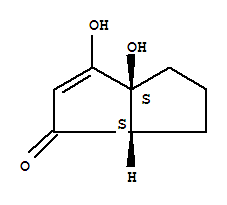1(3aH)-Pentalenone,4,5,6,6a-tetrahydro-3,3a-dihydroxy-, (3aR,6aR)-rel-