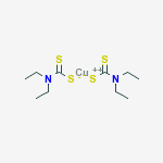 CARBAMIC ACID, DIETHYLDITHIO-, COPPER (II) SALT