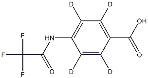 4-(TRIFLUOROACETYLAMINO)BENZOIC ACID-D4