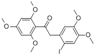ETHANONE, 2-(2-IODO-4,5-DIMETHOXYPHENYL)-1-(2,4,6-TRIMETHOXYPHENYL)-