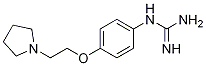 Guanidine, N-[4-[2-(1-pyrrolidinyl)ethoxy]phenyl]-