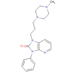 2H-Imidazo[4,5-b]pyridin-2-one,1,3-dihydro-1-[3-(4-methyl-1-piperazinyl)propyl]-3-phenyl-