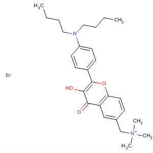 4H-1-Benzopyran-6-methanaminium,2-[4-(dibutylamino)phenyl]-3-hydroxy-N,N,N-trimethyl-4-oxo-, bromide
