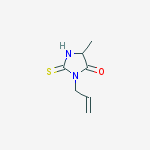 5-methyl-3-prop-2-en-1-yl-2-thioxoimidazolidin-4-one