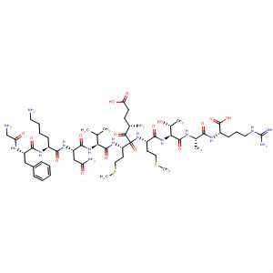 L-Arginine,glycyl-L-phenylalanyl-L-lysyl-L-asparaginyl-L-valyl-L-a-glutamyl-L-methionyl-L-methionyl-L-threonyl-L-alanyl-