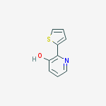 3-Pyridinol, 2-(2-thienyl)-