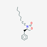 2-Oxazolidinone, 3-(1-octynyl)-4-(phenylmethyl)-, (4R)-