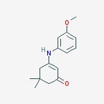 2-Cyclohexen-1-one, 3-[(3-methoxyphenyl)amino]-5,5-dimethyl-