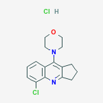 1H-CYCLOPENTA[B]QUINOLINE,2,3-DIHYDRO-5-CHLORO-9-(4-MORPHOLINYL)- HCL