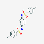 benzenesulfonamide, N,N'-2,5-cyclohexadiene-1,4-diylidenebis[4-methyl-