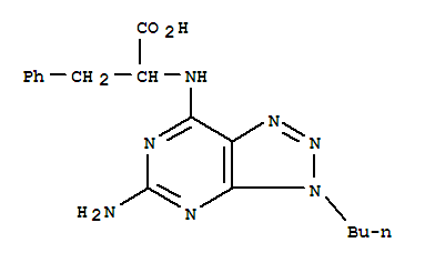 N-(5-amino-3-butyl-3H-[1,2,3]triazolo[4,5-d]pyrimidin-7-yl)phenylalanine