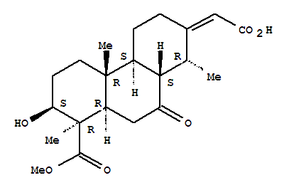 (-)-Erythrophlamic acid