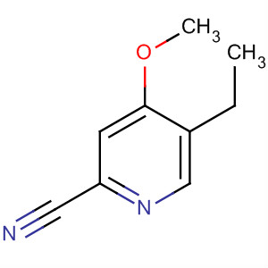 2-Pyridinecarbonitrile, 5-ethyl-4-methoxy-
