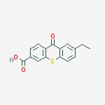 9H-Thioxanthene-3-carboxylic acid, 7-ethyl-9-oxo-