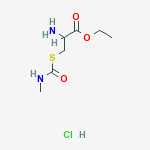 L-Cysteine, ethyl ester, methylcarbamate (ester),monohydrochloride