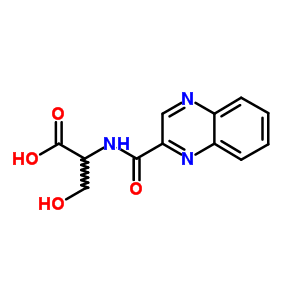 n-(quinoxalin-2-ylcarbonyl)serine