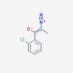1-Propanone, 1-(2-chlorophenyl)-2-diazo-