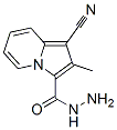 3-INDOLIZINECARBOXYLIC ACID 1-CYANO-2-METHYL-,HYDRAZIDE