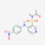 N-({4-[(4-nitrophenyl)amino]pyridin-3-yl}sulfonyl)acetamide
