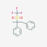 Benzene, 1,1'-[1-methyl-1-[(trifluoromethyl)sulfonyl]-1,2-ethanediyl]bis-