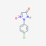 2-(4-chlorophenyl)-2,3-dihydro-4h-1,2,3-triazol-4-one 1-oxide
