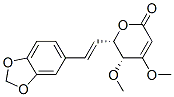 (5R)-6α-[(E)-2-(1,3-Benzodioxol-5-yl)ethenyl]-5,6-dihydro-4,5α-dimethoxy-2H-pyran-2-one