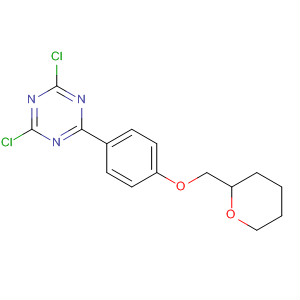 1,3,5-Triazine,2,4-dichloro-6-[4-[(tetrahydro-2H-pyran-2-yl)methoxy]phenyl]-