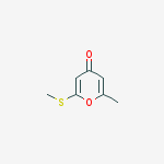 2-methyl-6-(methylsulfanyl)-4H-pyran-4-one