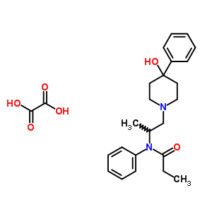 N-[1-(4-hydroxy-4-phenylpiperidin-1-yl)propan-2-yl]-N-phenylpropanamide ethanedioate (1:1)