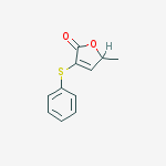 2(5H)-Furanone, 5-methyl-3-(phenylthio)-