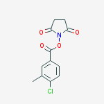 2,5-Pyrrolidinedione, 1-[(4-chloro-3-methylbenzoyl)oxy]-