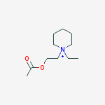 Piperidinium, 1-[2-(acetyloxy)ethyl]-1-ethyl-