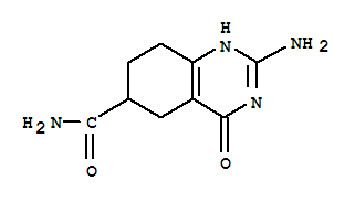 2-amino-4-oxo-1,4,5,6,7,8-hexahydroquinazoline-6-carboxamide