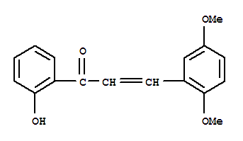 3-(2,5-dimethoxyphenyl)-1-(2-hydroxyphenyl)prop-2-en-1-one