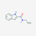 1H-Indole-2-carboxamide, N-methyl-N-2-propenyl-