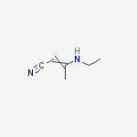 2-Butenenitrile, 3-(ethylamino)-