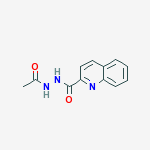 N'-acetylquinoline-2-carbohydrazide