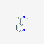3-Pyridinecarbothioamide, N,N-dimethyl-
