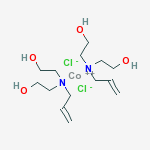 cobalt(2+) chloride 2,2'-(prop-2-en-1-ylimino)diethanol (1:2:2)