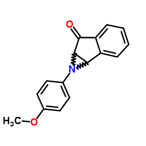 1-(4-methoxyphenyl)-1a,6a-dihydroindeno[1,2-b]azirin-6-one