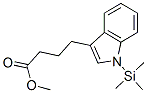 1-(Trimethylsilyl)-1H-indole-3-butanoic acid methyl ester