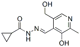 3-HYDROXY-5-(HYDROXYMETHYL)-2-METHYL-PYRIDIN-4-YL]METHYLENE]HYDRAZIDE CYCLOPROPANECARBOXYLIC ACID