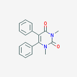 2,4(1H,3H)-Pyrimidinedione, 1,3-dimethyl-5,6-diphenyl-
