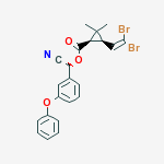(R)-cyano(3-phenoxyphenyl)methyl (1R,3R)-3-(2,2-dibromoethenyl)-2,2-dimethylcyclopropanecarboxylate