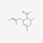 Ethanone, 1-[4,6-dimethyl-2-(2-methyl-2-butenyl)-3-cyclohexen-1-yl]-