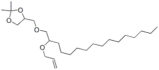 2,2-Dimethyl-4-[[[2-(2-propenyloxy)hexadecyl]oxy]methyl]-1,3-dioxolane